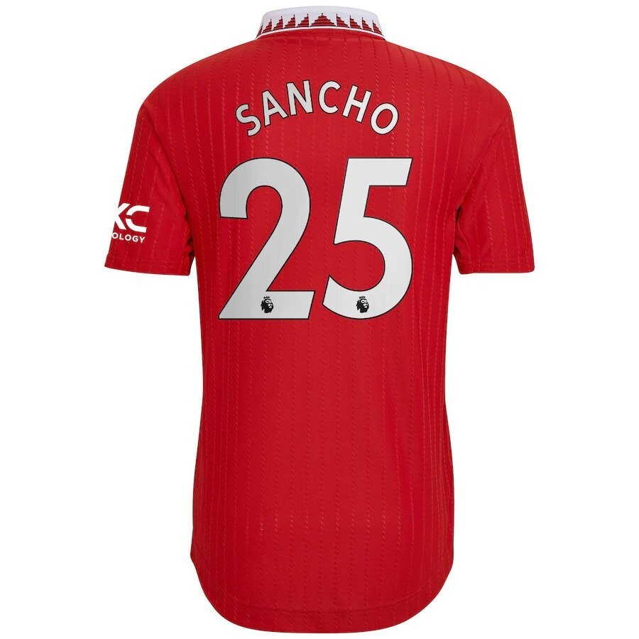 Manchester United Sancho 25 Home Jersey 22/23 (Player Version)
