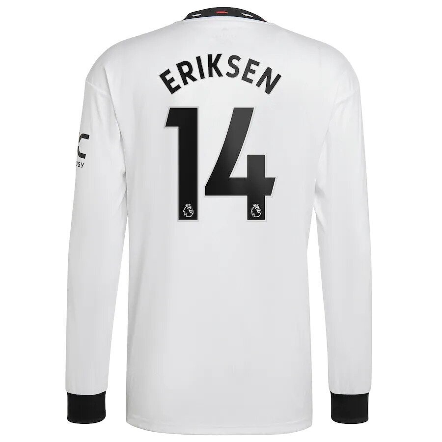 Manchester United  Eriksen 14 Away Long Sleeve Jersey 22/23