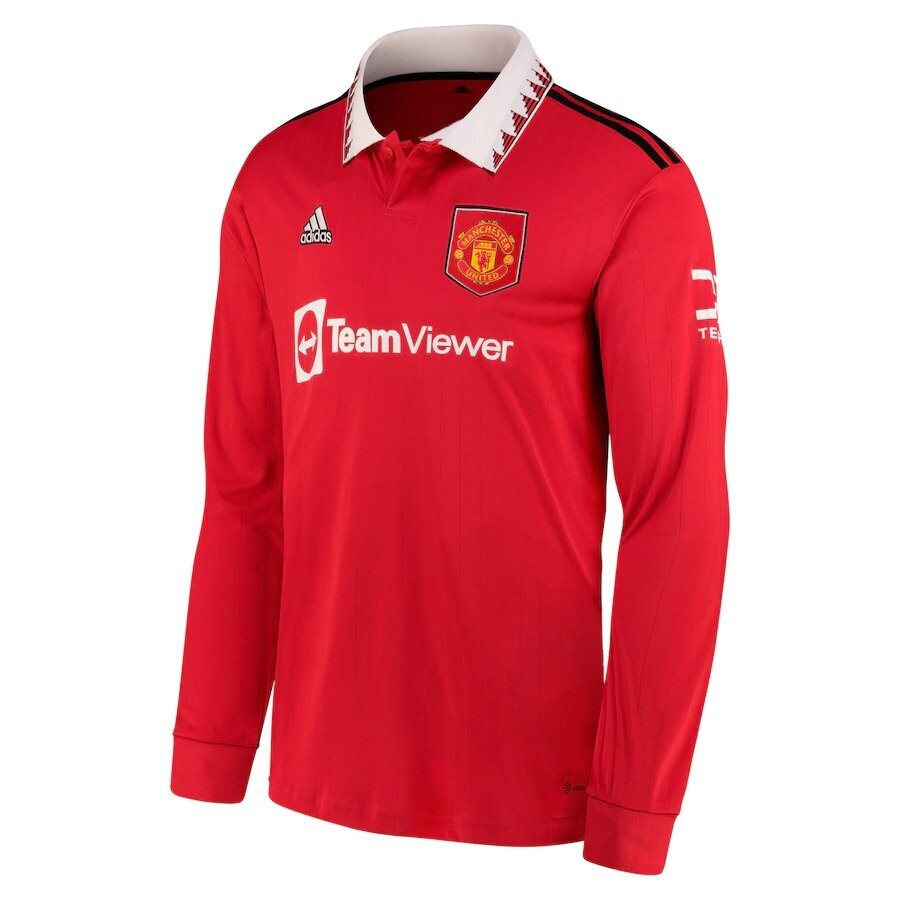 Manchester United Home Long Sleeve Jersey 22/23
