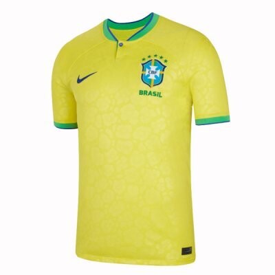 Brazil Home World Cup Jersey 2022