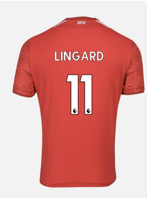 Nottingham Forest Jesse Lingard 11 Home Jersey Shirt 2022/23