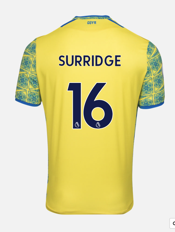 Nottingham Forest Surridge 16   Away Jersey Shirt 2022/23