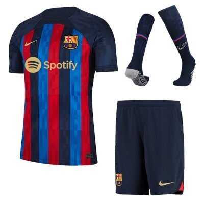 Barcelona  Home Soccer Jersey Adult Uniform Full Kit 22/23