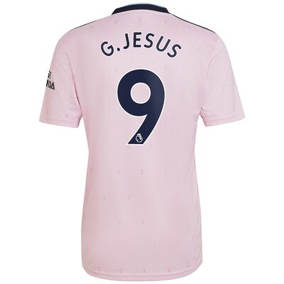 Arsenal Third G.Jesus 9 Jersey 2022/23
