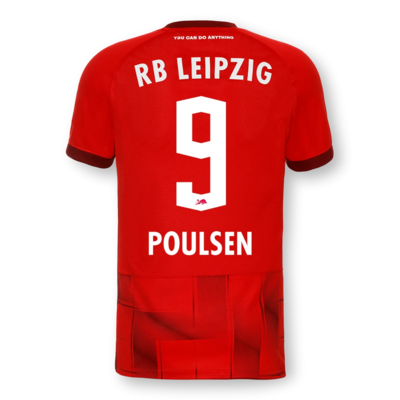 RB Leipzig  Yussuf Poulsen 9 Away Jersey 2022/23