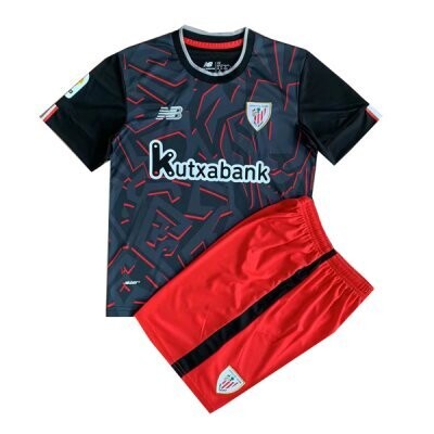 Athletic Bilbao Away Jersey Kids Kit 22-23