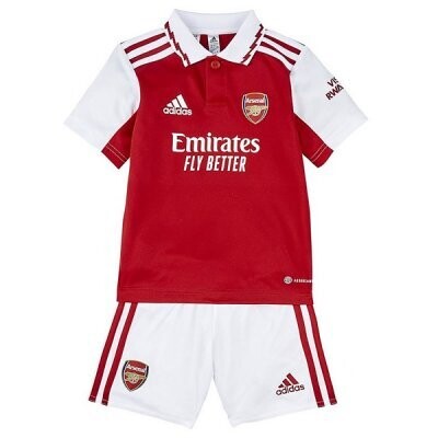 Arsenal Home Jersey Kids Kit 22-23