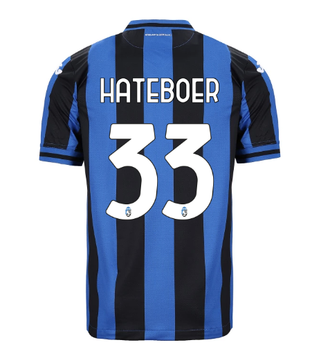 Atalanta Hans Hateboer 33 Home Jersey Shirt 22/23