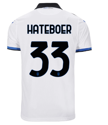 Atalanta Hans Hateboer 33 Home Jersey Shirt 22/23