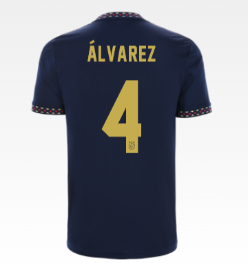 Ajax Edson Álvarez 4 Away Jersey 22-23
