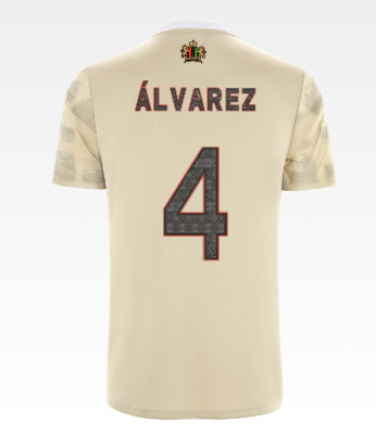 Ajax Edson Álvarez 4 Third Jersey 22-23