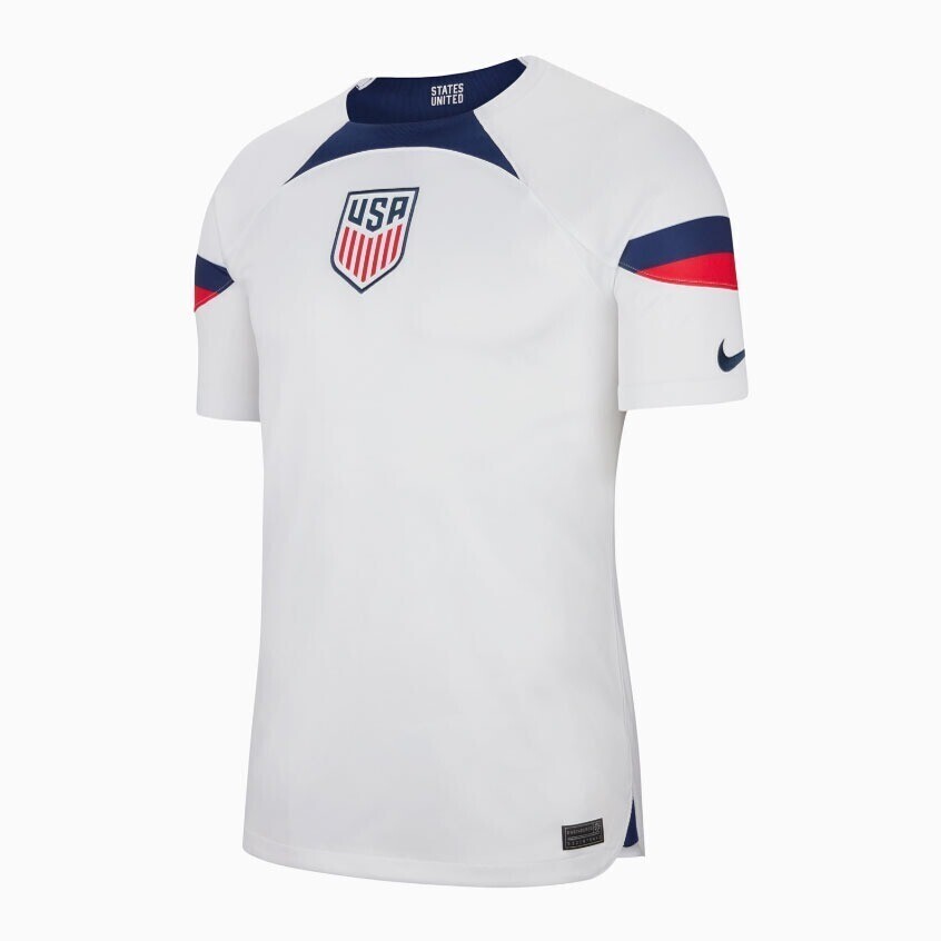 USA Home World Cup White Soccer Jersey 2022