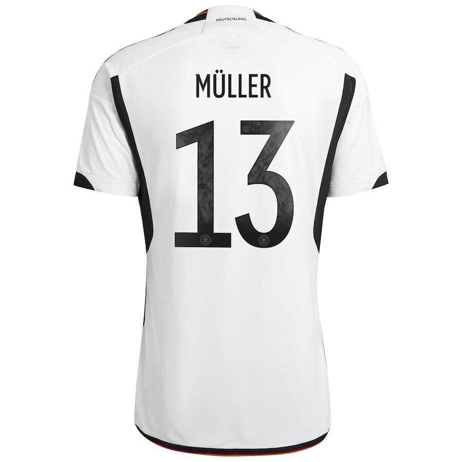 Germany Home Müller 13 World Cup Jersey 2022
