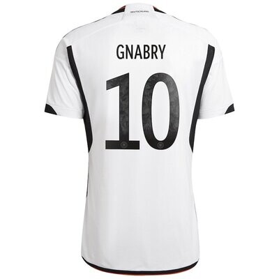 Germany Home Gnabry 10 World Cup Jersey 2022