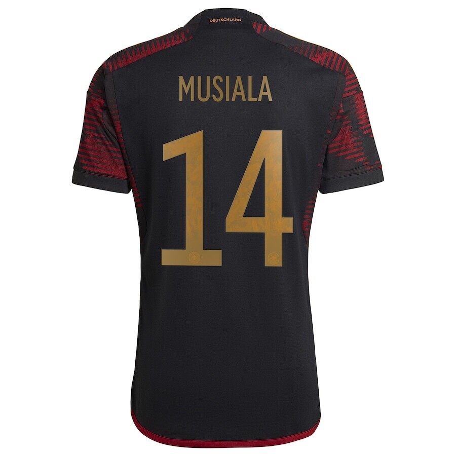 Germany Away Musiala 14 World Cup Jersey 2022