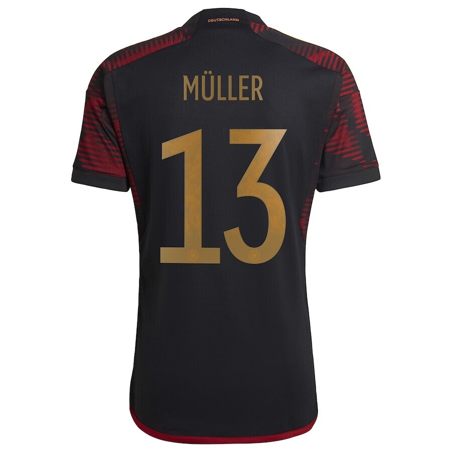 Germany Away Müller 13 World Cup Jersey 2022