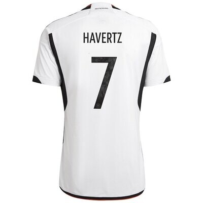 Germany Home Havertz 7 World Cup Jersey 2022