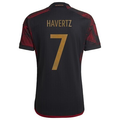 Germany Away Havertz 7  World Cup Jersey 2022