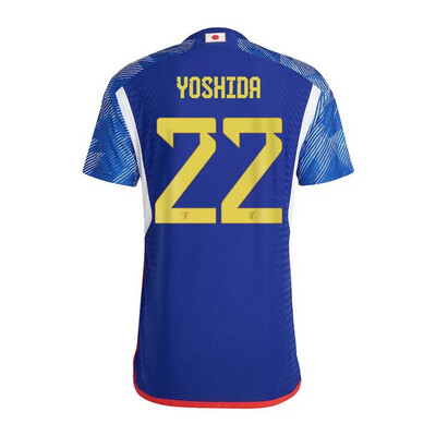 Japan Home  YOSHIDA MAYA #22   World Cup Jersey 2022