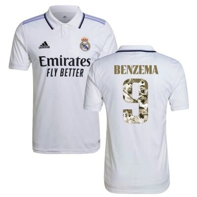 Real Madrid Benzema 9 Ballon d‘Or Special Edition Jersey 22-23
