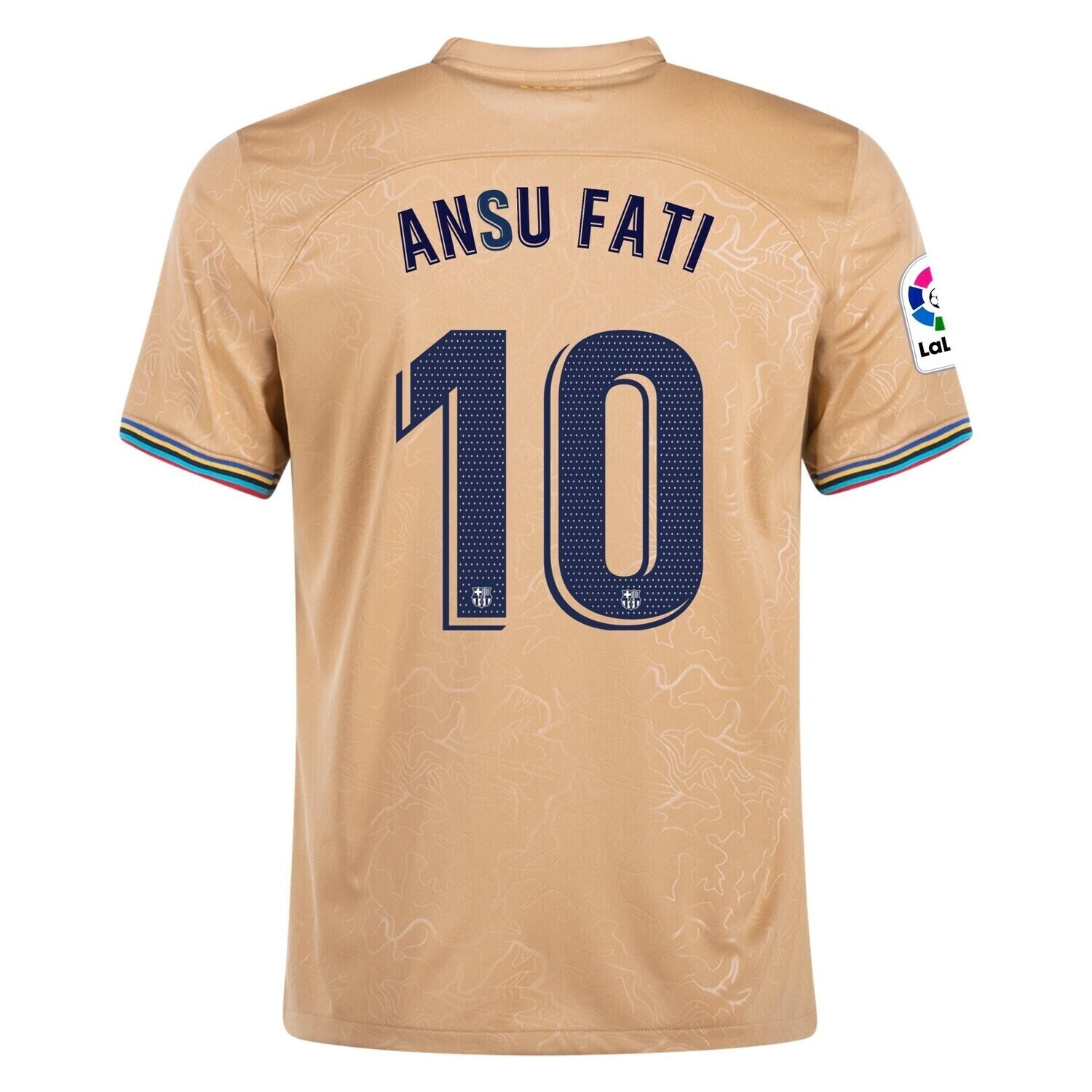 Barcelona  Away Ansu Fati 10  Jersey Shirt 2022/23