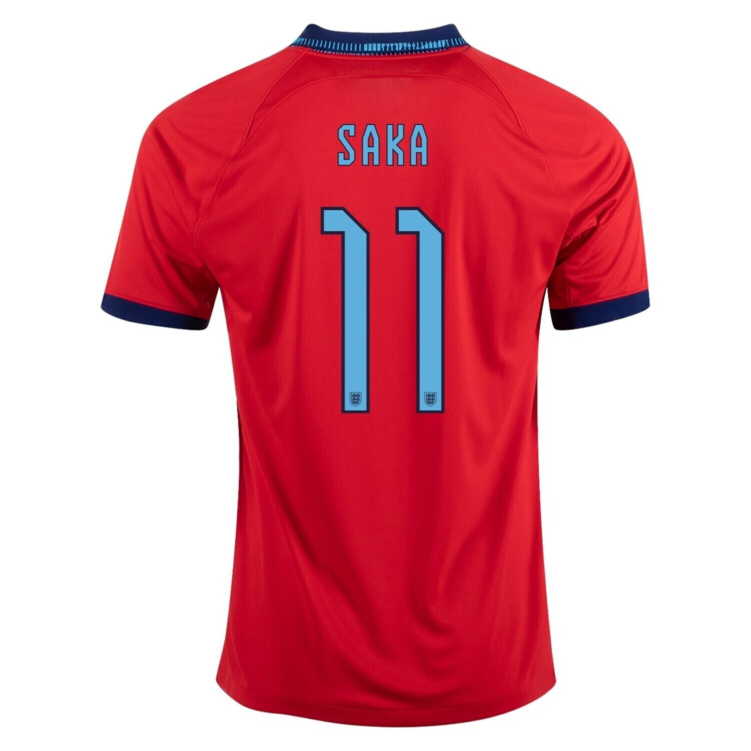 England Bukayo Saka #11 Away World Cup Jersey 2022