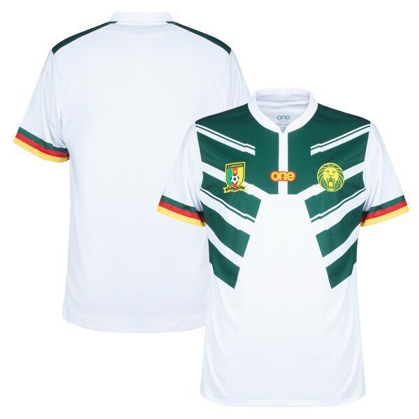 Cameroon Away White World Cup Jersey 2022