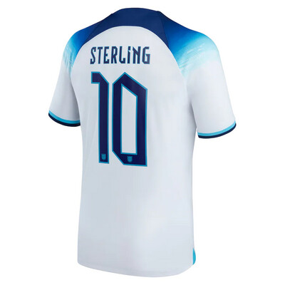 England Home Sterling 10 World Cup Jersey 2022