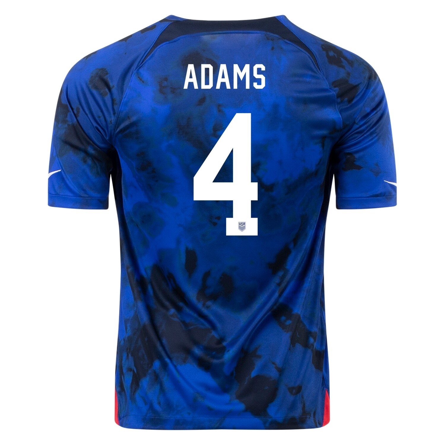 USA  Away Tyler Adams 4 World Cup  Soccer Jersey 2022