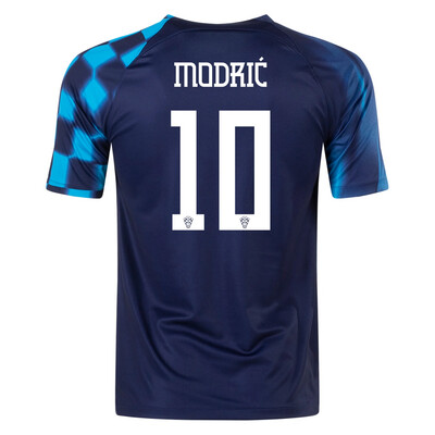 Croatia Away  Luka Modrić 10 World Cup Jersey 2022