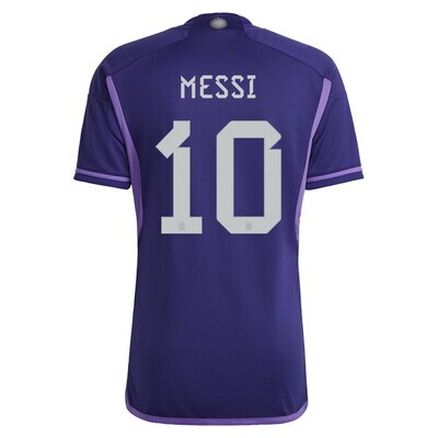 Argentina World Cup  MESSI 10  Away Jersey 2022
