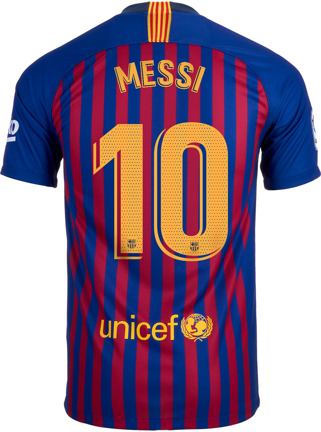 Barcelona Home Messi 10 Retro Jersey Shirt 18/19