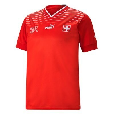 2022 Switzerland Home World Cup Jersey