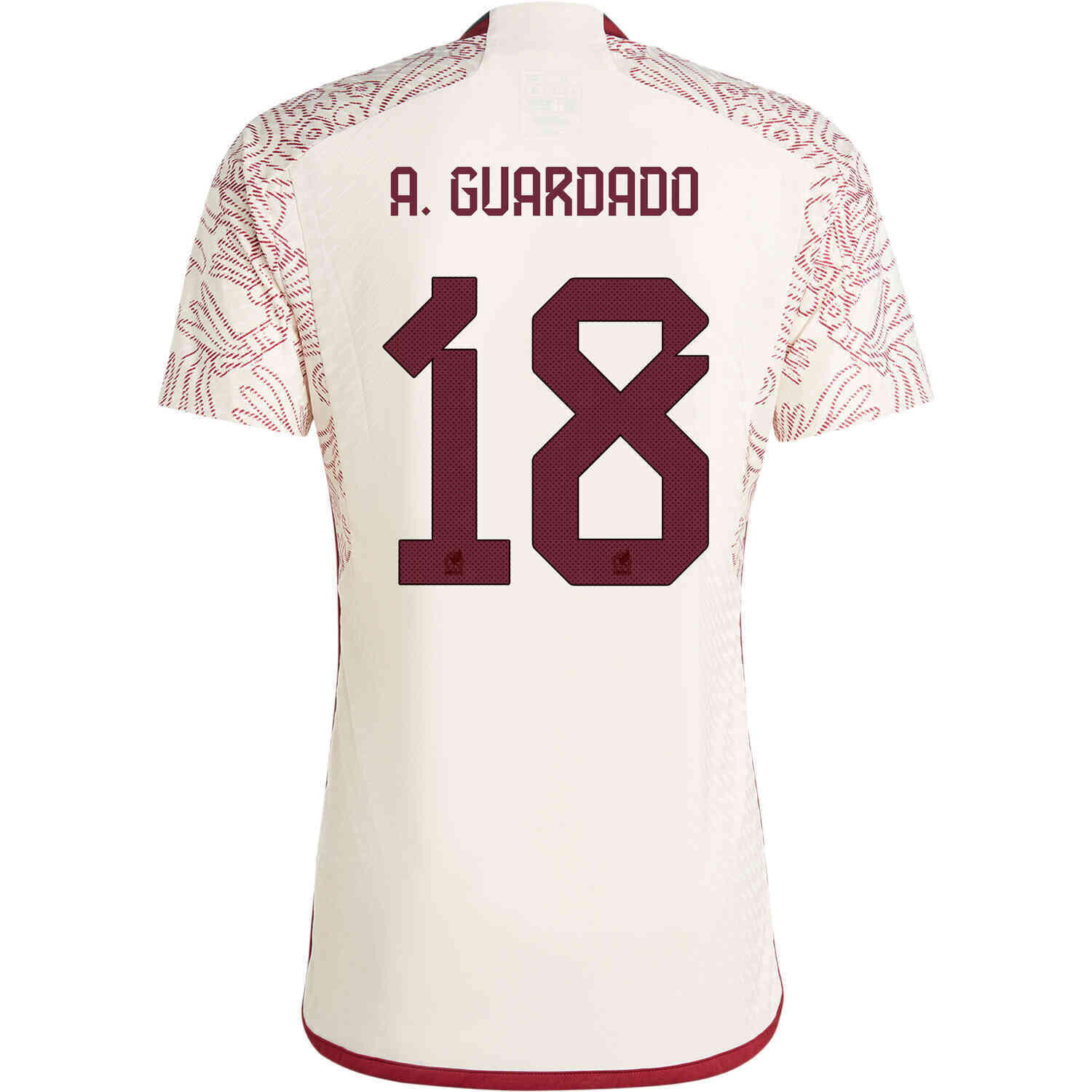 Mexico Andres Guardado 22 Away World Cup Jersey 2022 (Player Version)