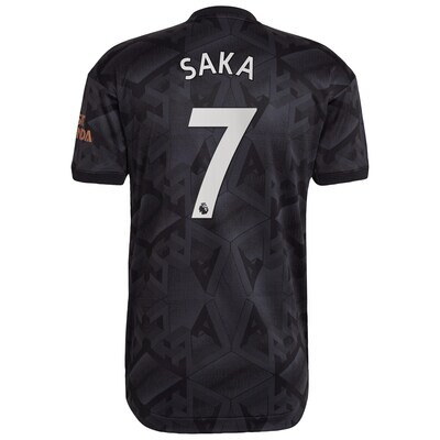 Arsenal Away  Bukayo Saka Jersey Shirt 22-23 (Player Version)