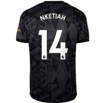 Arsenal Away Eddie Nketiah 14 Jersey 2022/23