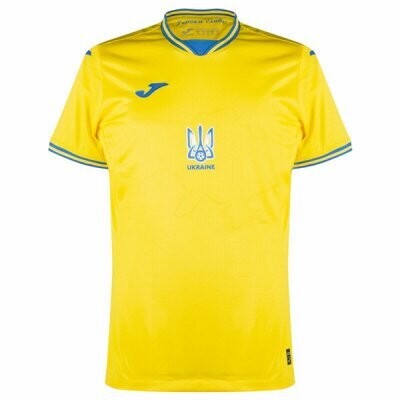 21-22 Ukraine Home Soccer Jersey Shirt