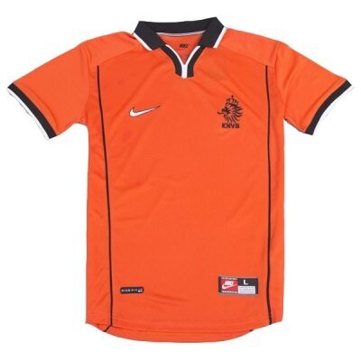1998 Netherlands Home Retro Jersey Shirt