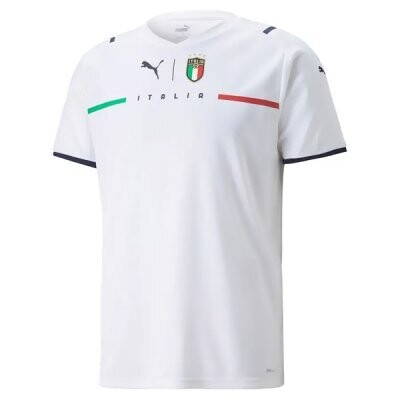 21-22 Italy Away White Jersey Shirt