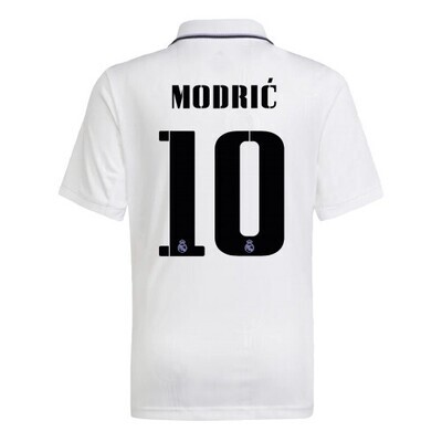 Real Madrid Luka Modrić Home Jersey Shirt 22-23