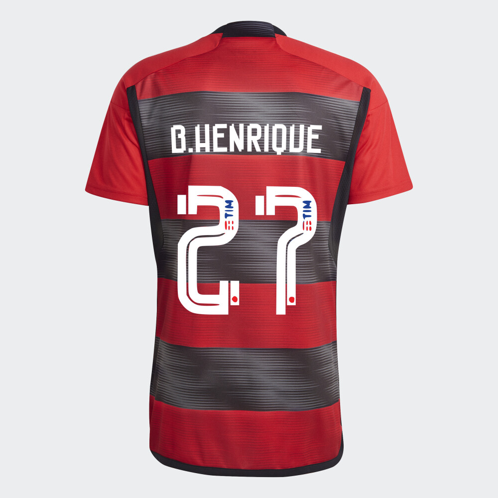 Flamengo Home B.HENRIQUE 27 Jersey Shirt 2023/24