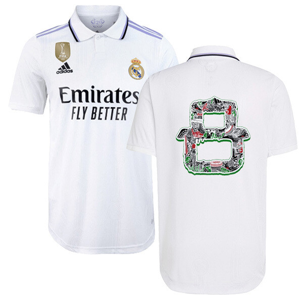 22-23 Real Madrid 8th Club World Cup Champions Jersey