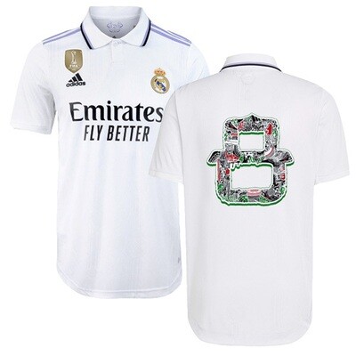 22-23 Real Madrid 8th Club World Cup Champions Jersey (Player Version)