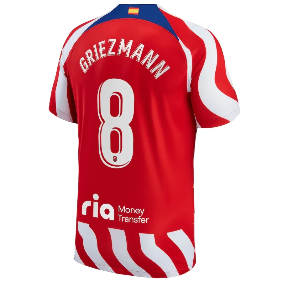 Atletico Madrid Griezmann 8 Home Jersey 2022-23