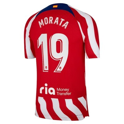 Atletico Madrid Morata 19 Home Jersey 2022-23 (Player Version)