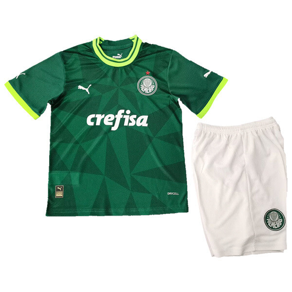 23-24 Palmeiras Home Jersey Kids Kit