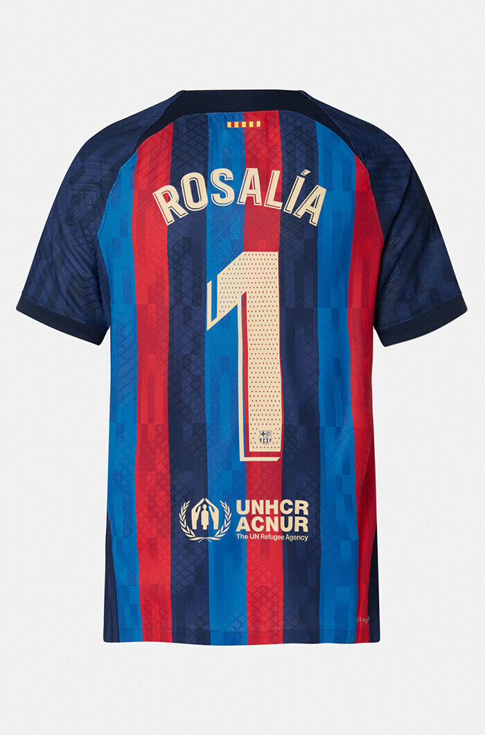 Barcelona Special Edition Motomami Jersey for El Clasico Rosalia #1 2023/2034