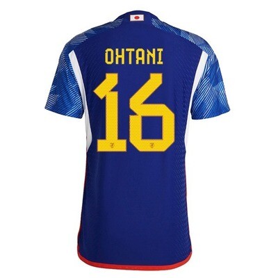 Japan Home Ohtani #16 World Cup  Jersey 2022  (Player Version)