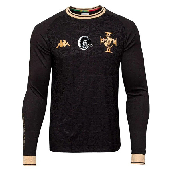 22-23 Vasco da Gama LS GK Jersey Black Pay Tribute Dinamite Eterno