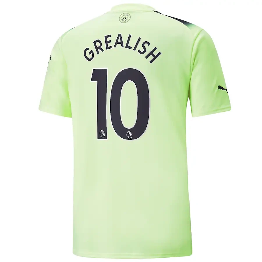 Manchester City Jack Grealish 10 Third Jersey Shirt 22/23